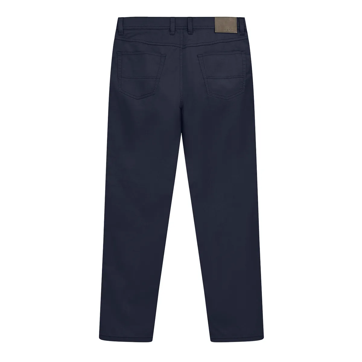 Bugatti Broken Twill 5 Pocket Trouser Navy Blue - 370