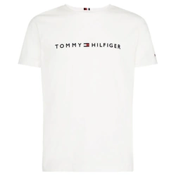 Tommy Hilfiger modern varsity logo cotton t-shirt in navy