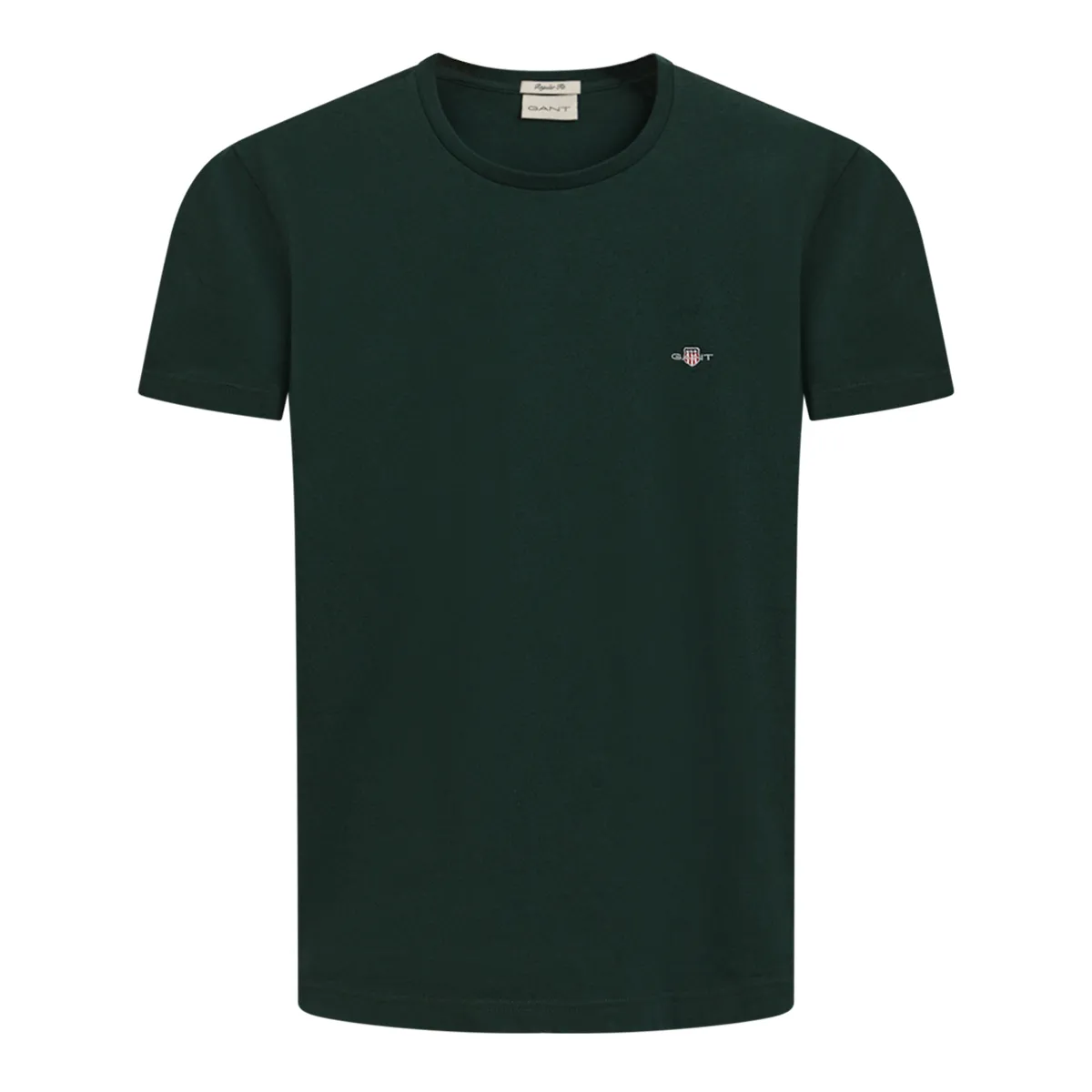 Gant Reg Shield SS T-Shirt Tartan Green