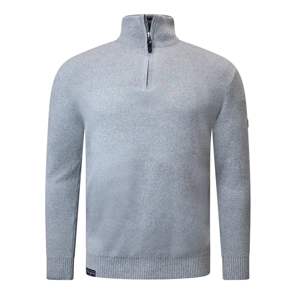 Ted Smith Classic Cotton Knit Silver