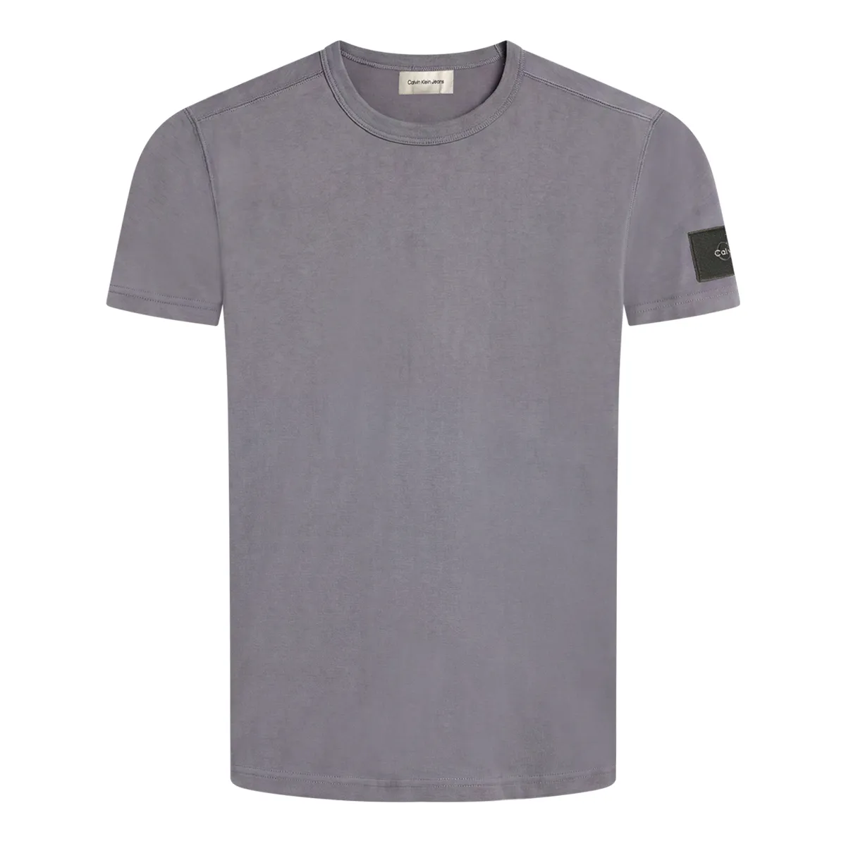 Calvin Klein Jeans SS Sueded Jersey T-Shirt Grey