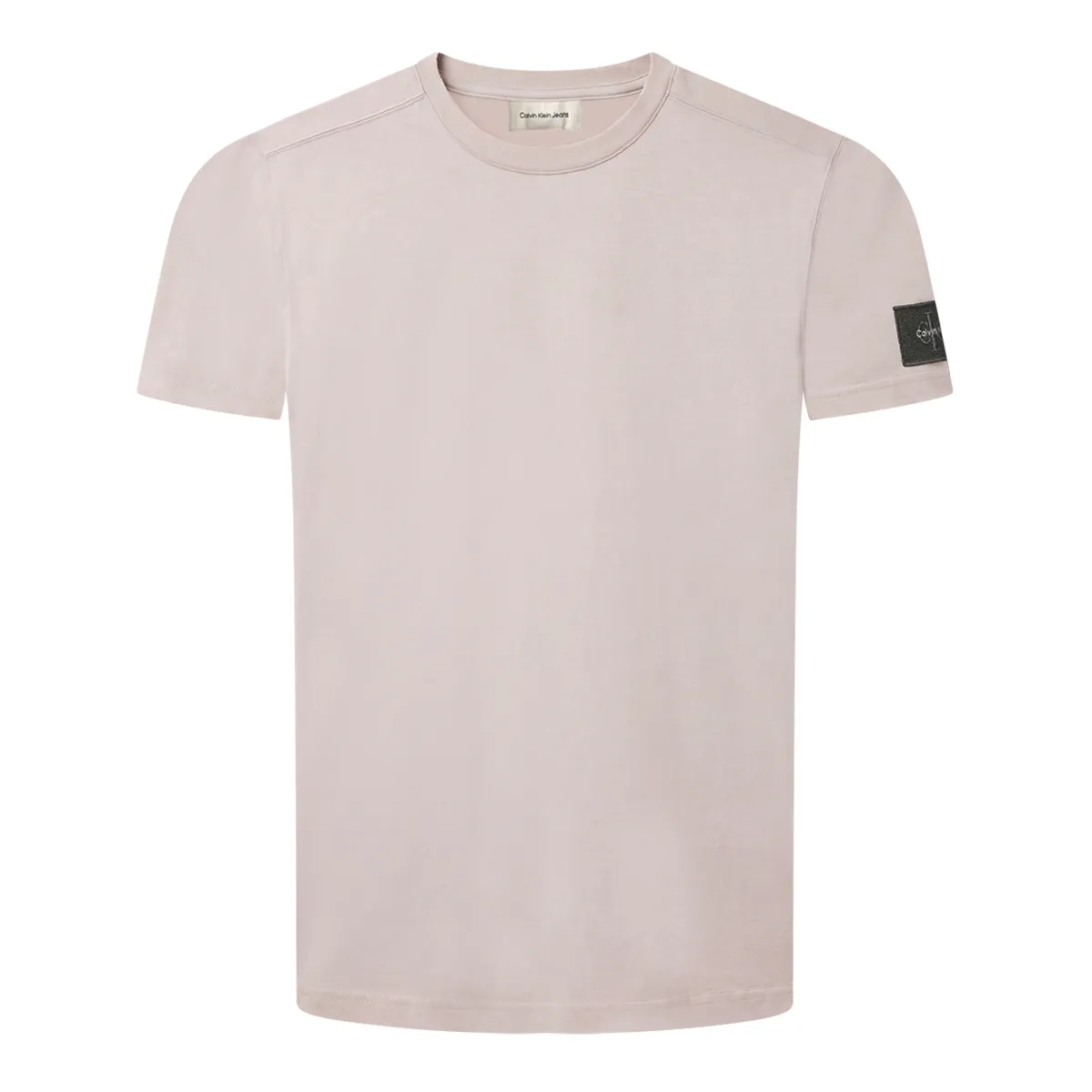 Calvin Klein Jeans SS Jersey T-Shirt Moonstruck Beige