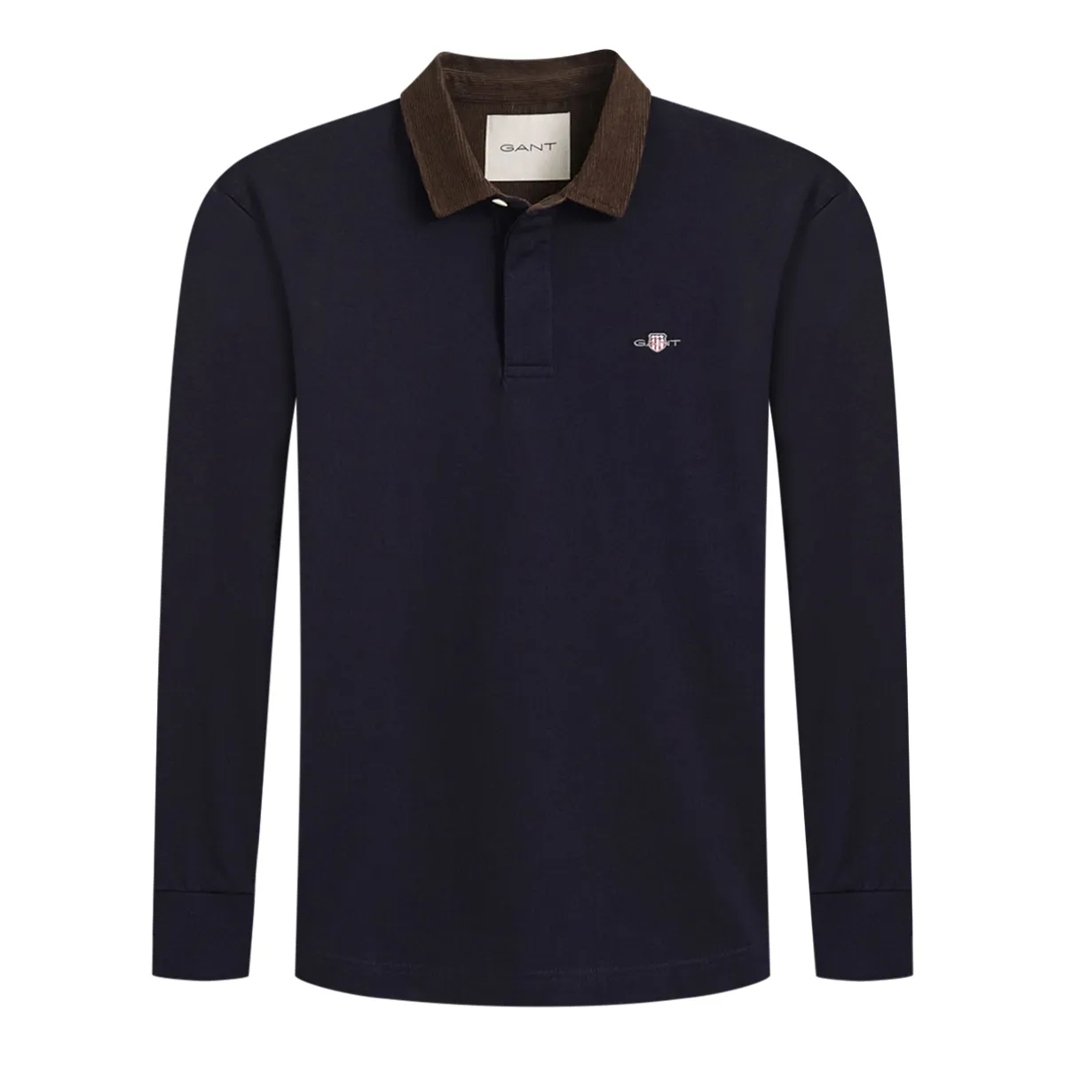 Gant Cord Collar Rugger Polo Evening Blue AW26
