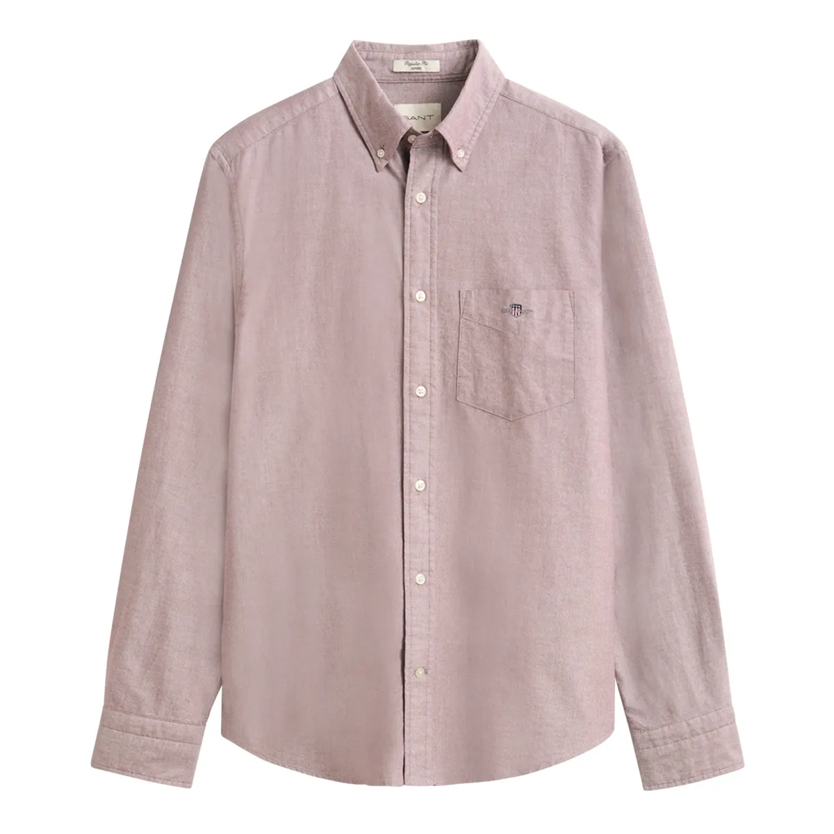 Gant Reg LS Classic Oxford Shirt Deep Grape Wine
