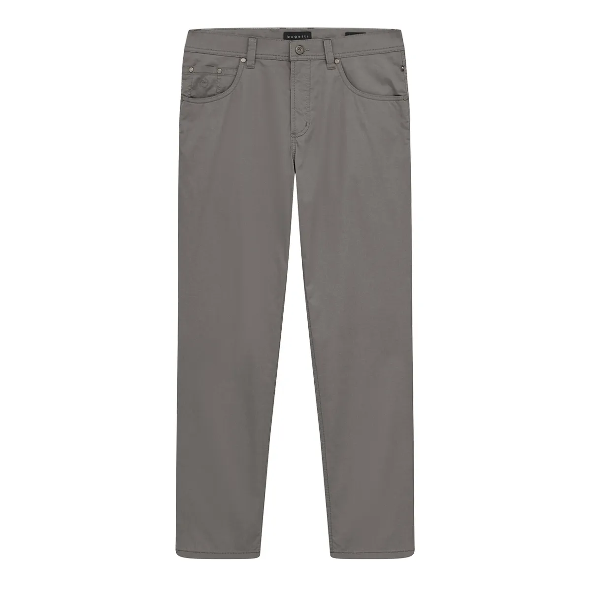 Bugatti Broken Twill 5 Pocket Trouser Grey - 270