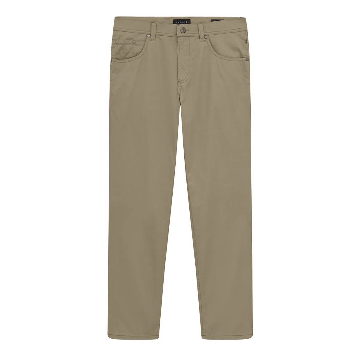 Bugatti Broken Twill 5 Pocket Trouser Light Green - 50