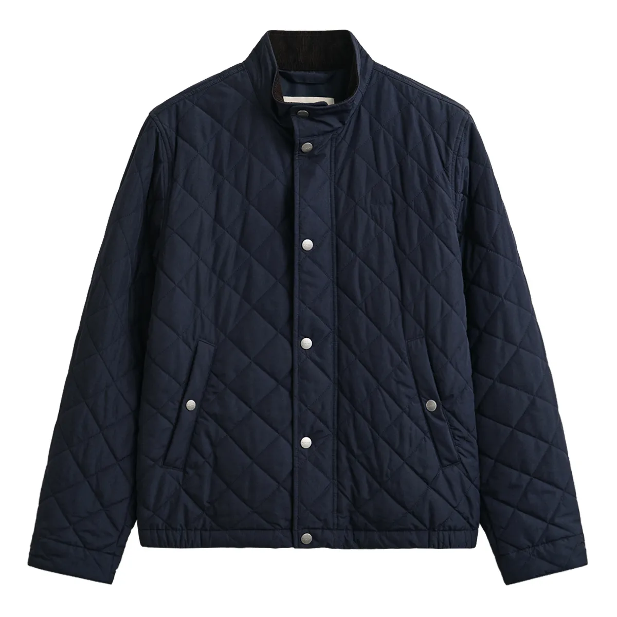 Gant Quilted Jacket Evening Blue AW26