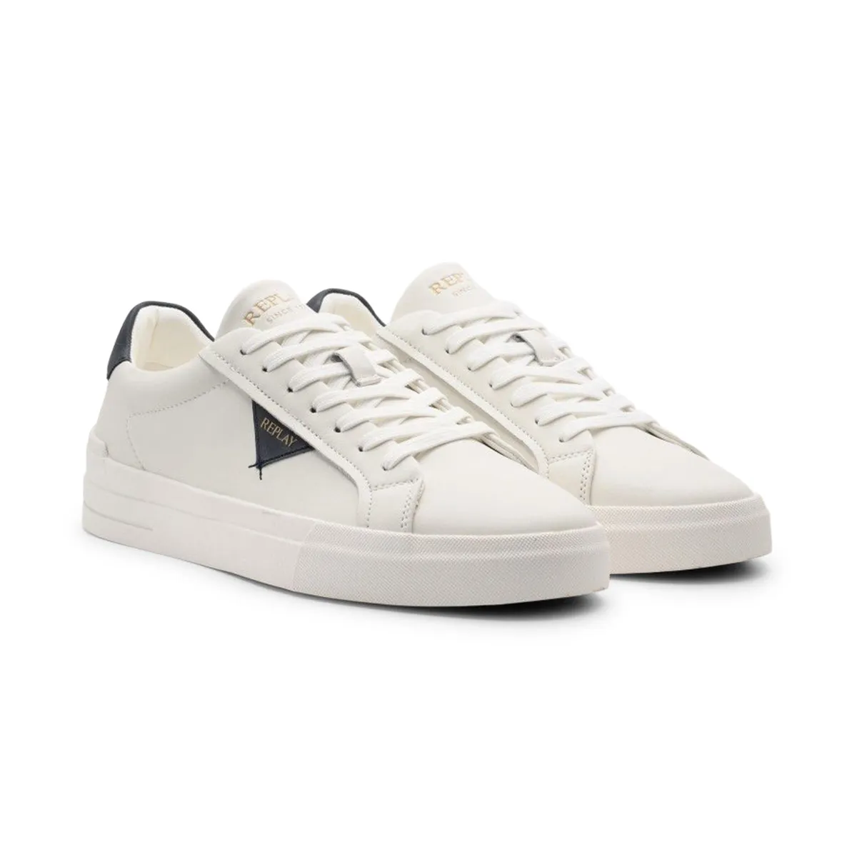 Replay Evan M Class Trainer White Navy