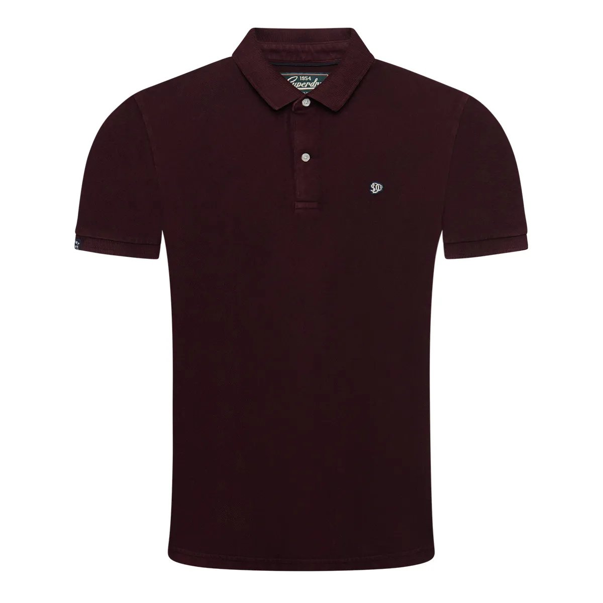 Superdry Vintage Destroy Polo Shirt Winter Port