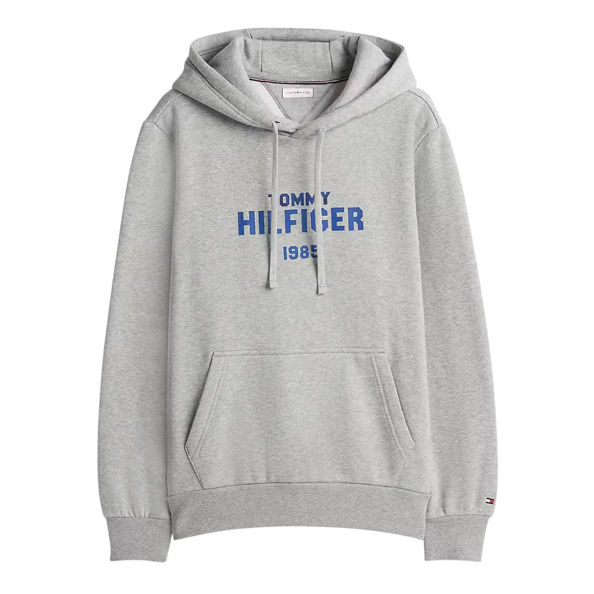 Tommy Hilfiger Reg Stack Hoodie Light Grey Heather