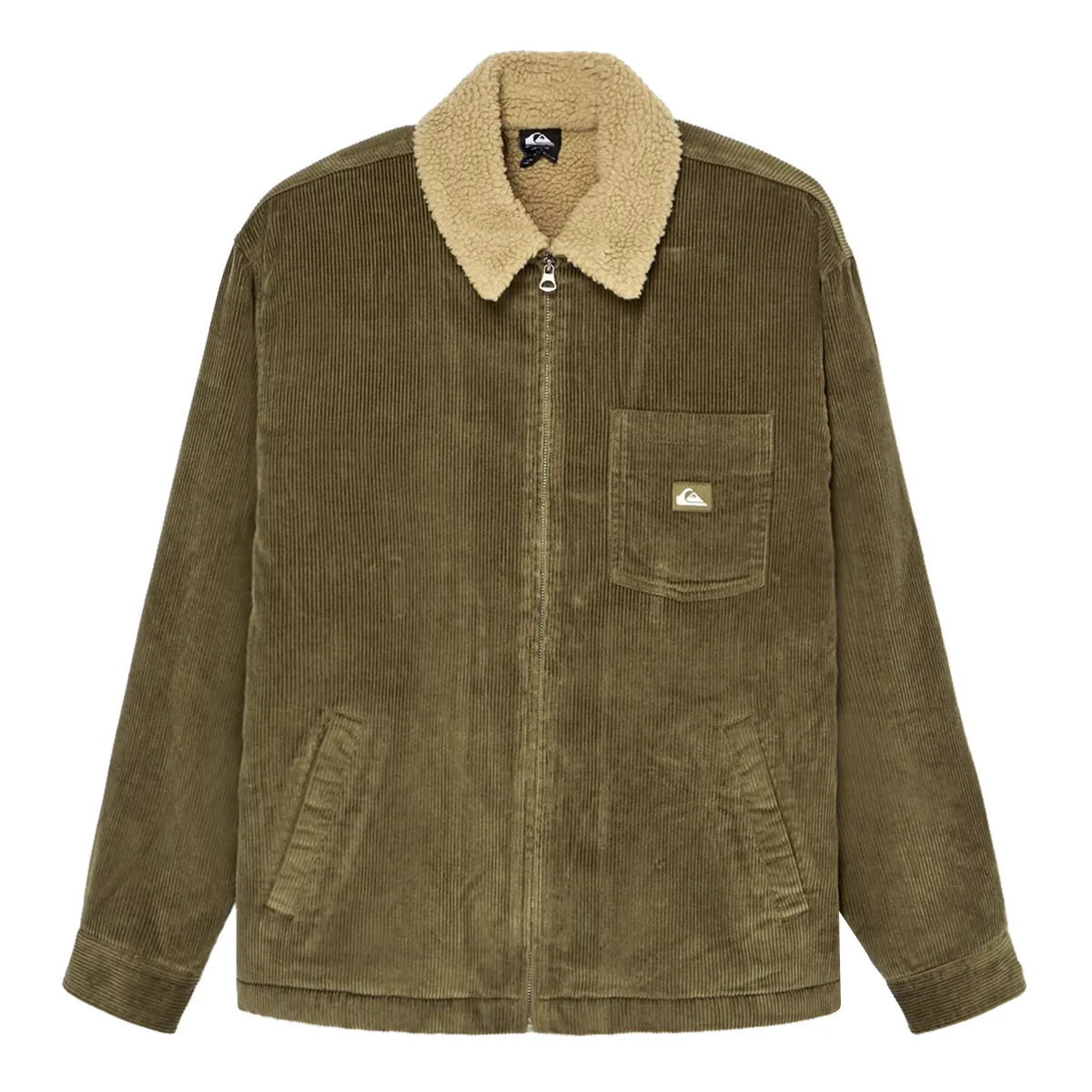 Quiksilver Sherpa Harrington Jacket Green AW26