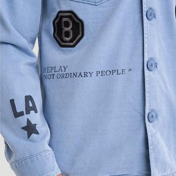 replay overshirt