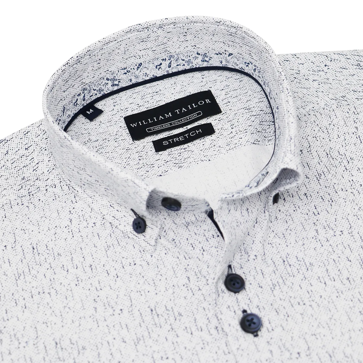 William Tailor Gussie Printed Shirt Navy