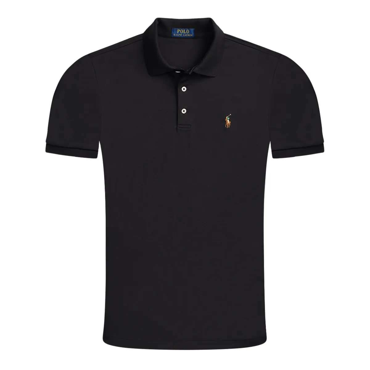 Ralph Lauren Slim Fit Polo Black