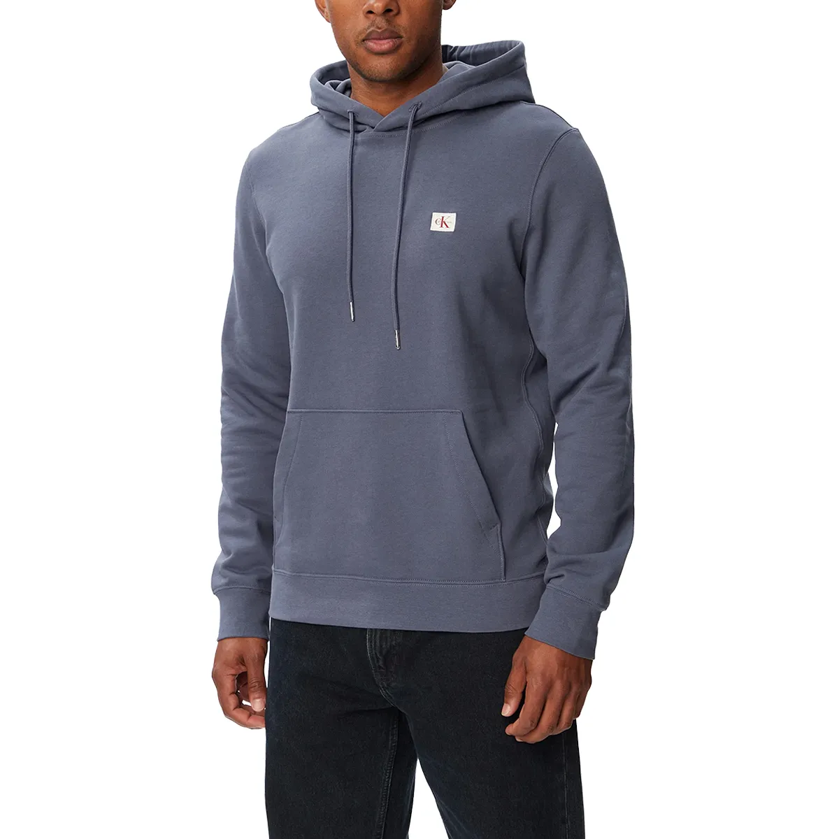 Calvin Klein Jeans Small Logo Hoodie Blue - XL7