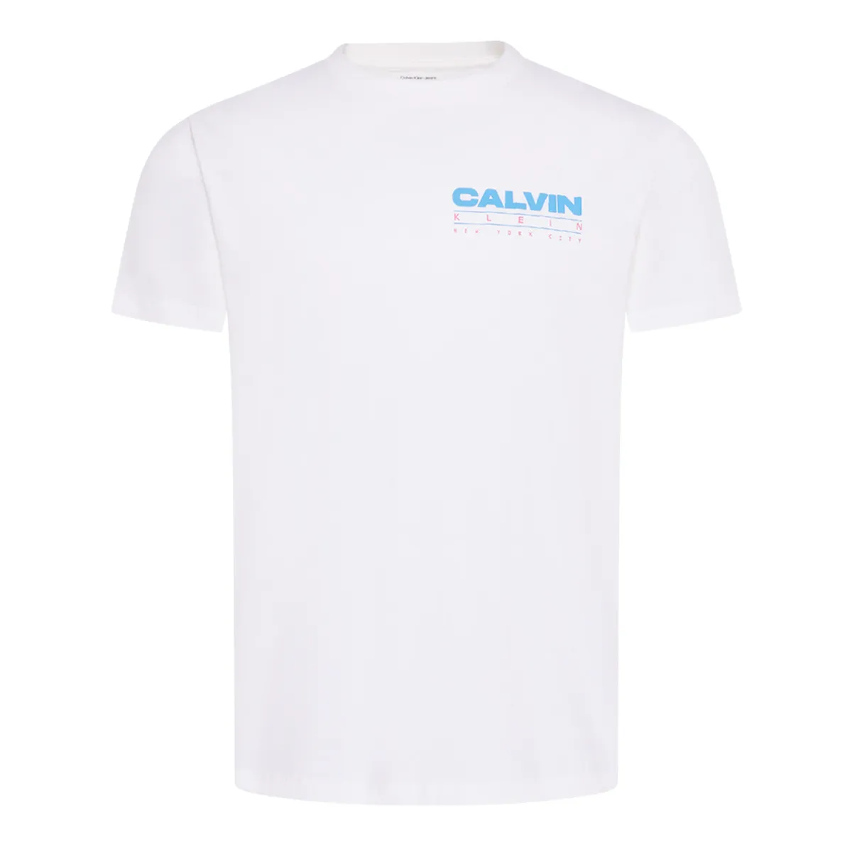 Calvin Klein Jeans SS Logo T-Shirt Bright White - YAF