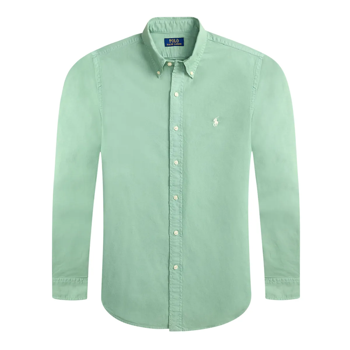 Ralph Lauren LS Custom Sport Shirt Faded Mint - 514