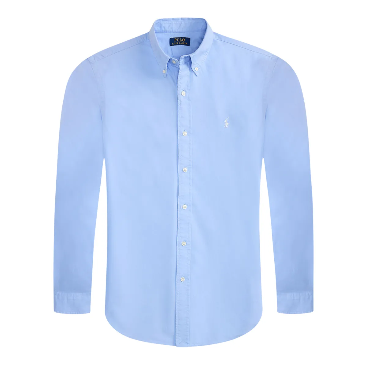 Ralph Lauren LS Custom Sport Shirt Blue - 517