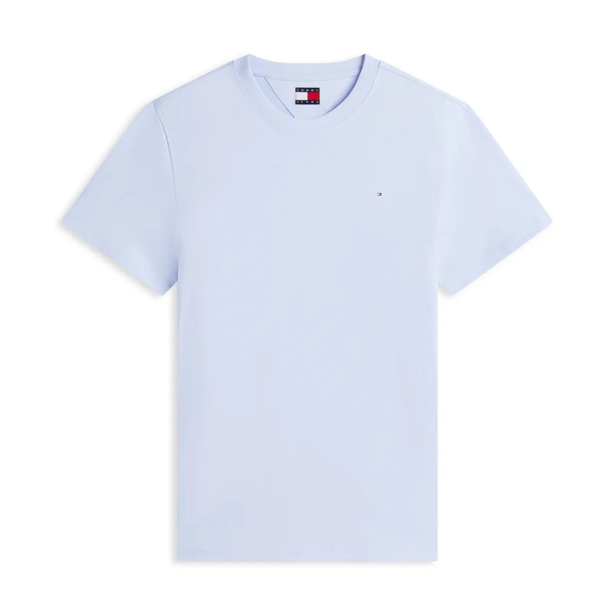 Tommy Jeans Slim Linear Logo T-Shirt Moonllight Blue