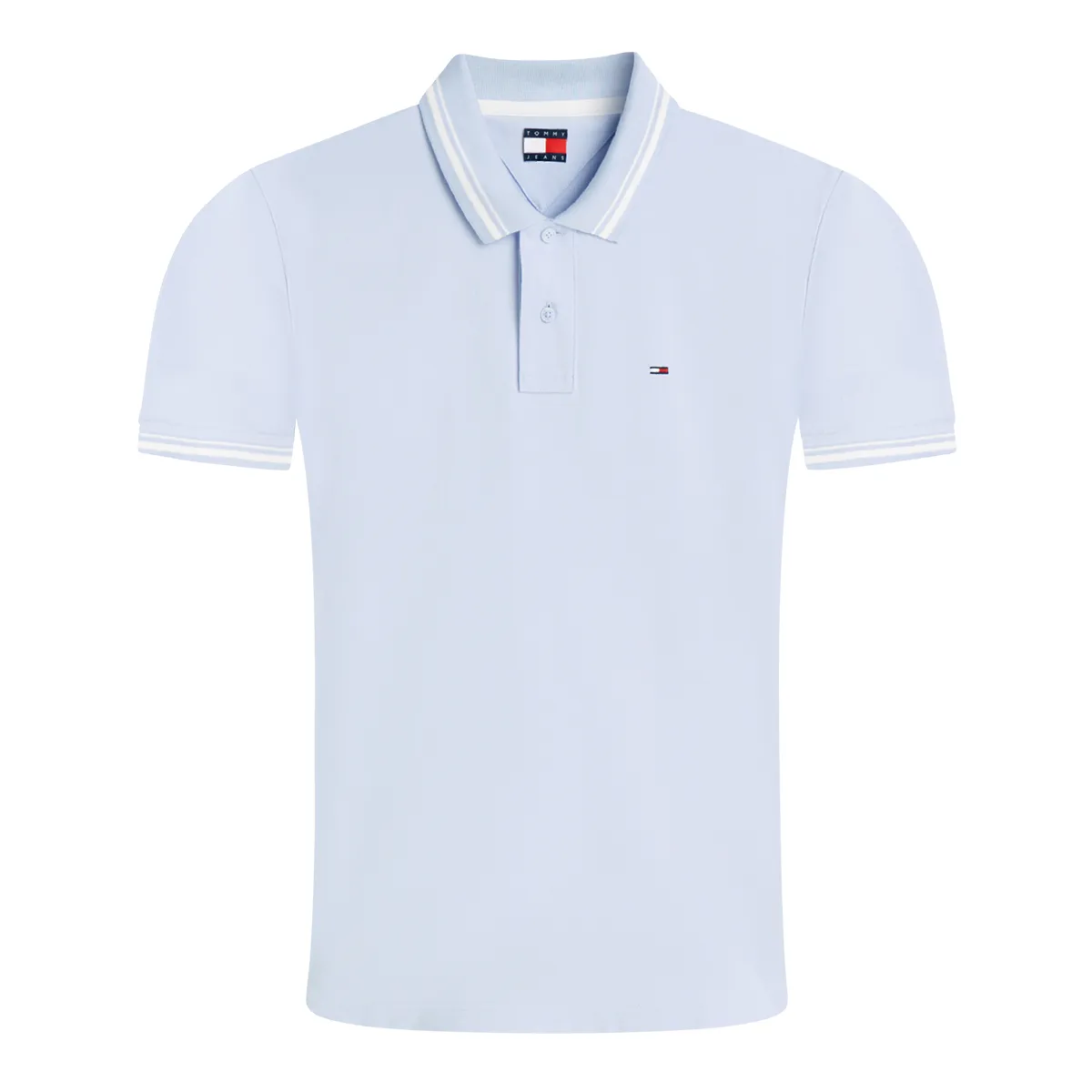 Tommy Jeans Reg Tipped Polo Moonlight Iris