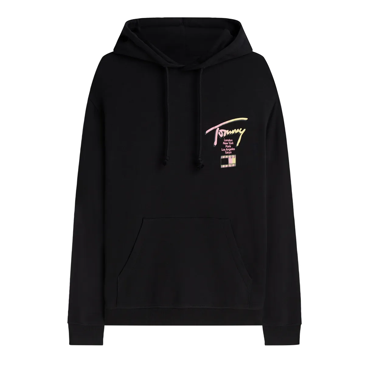 Tommy Jeans RLX Signature Hoodie Black - BDS