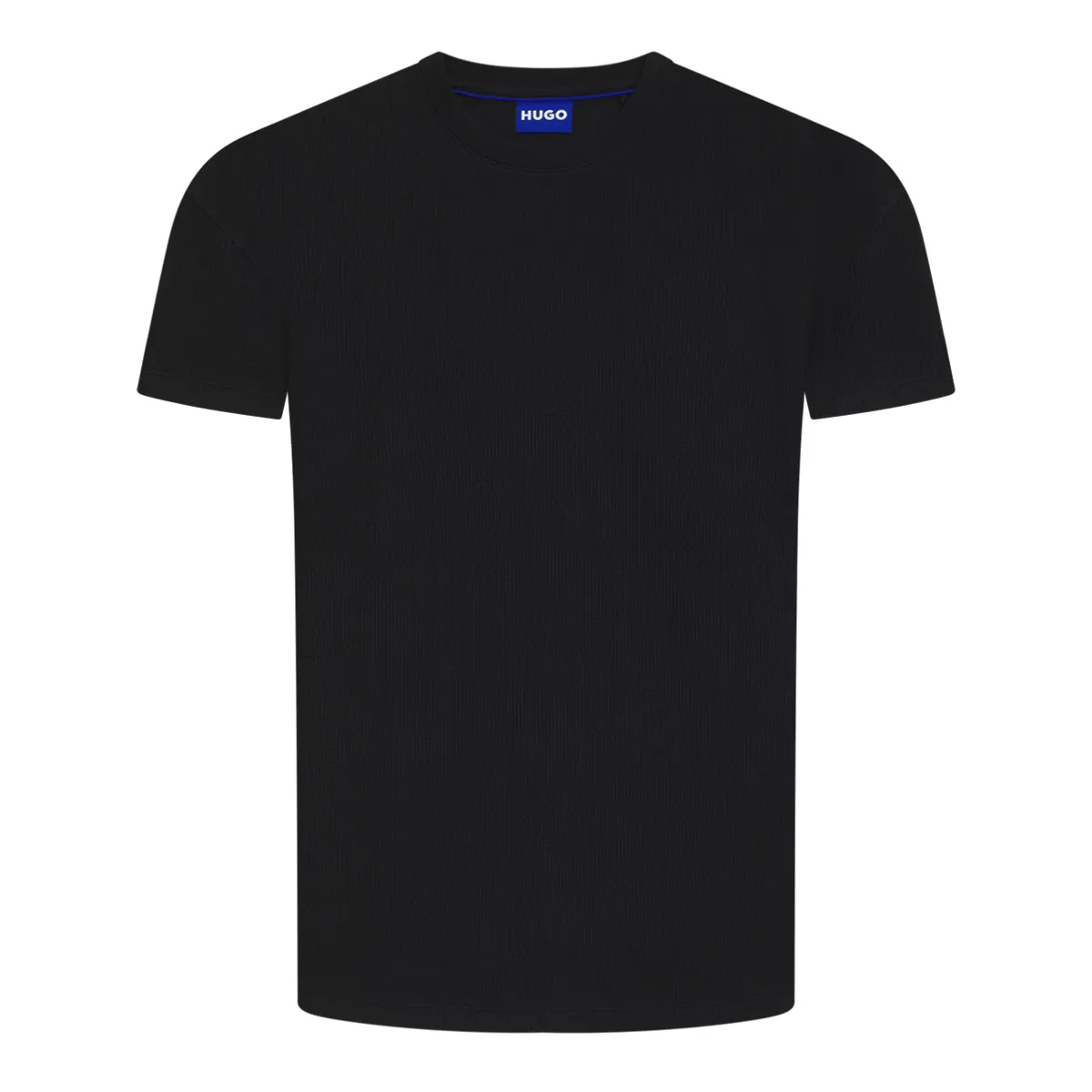 Hugo Blue Nuwaffle T-Shirt Black