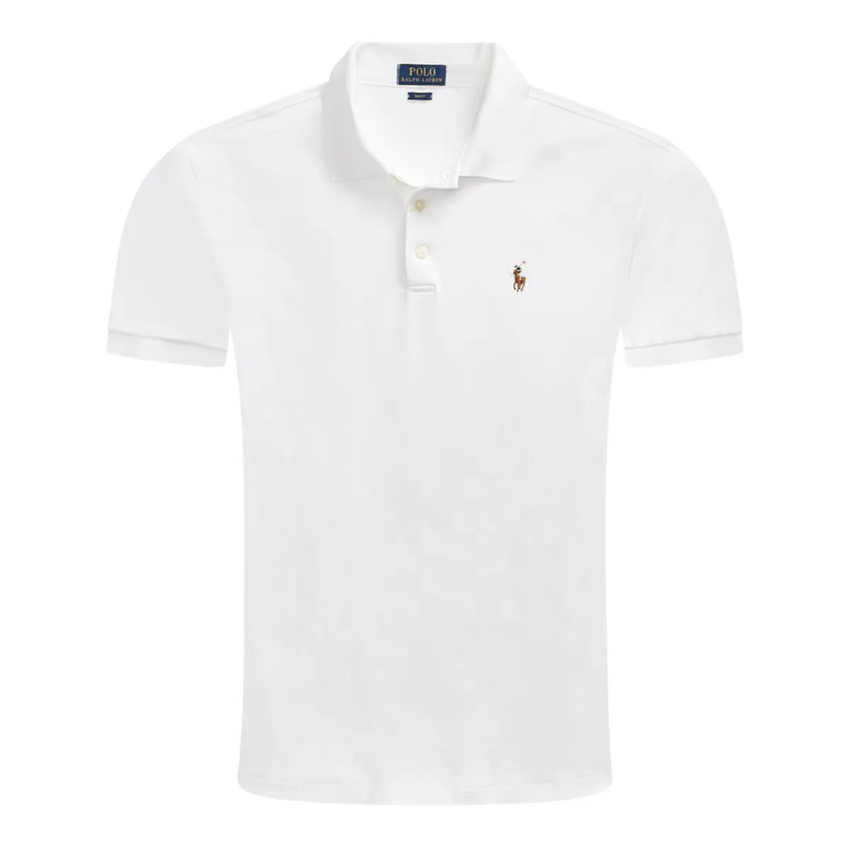Ralph Lauren Pima Cotton Polo - White