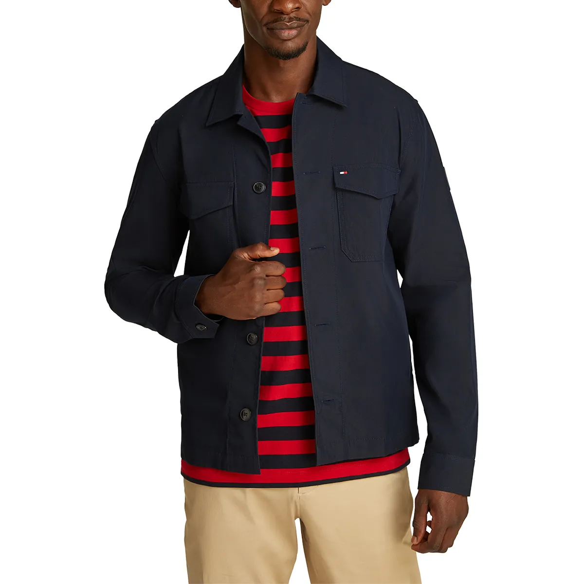 Tommy Hilfiger Cotton Nylon Overshirt De