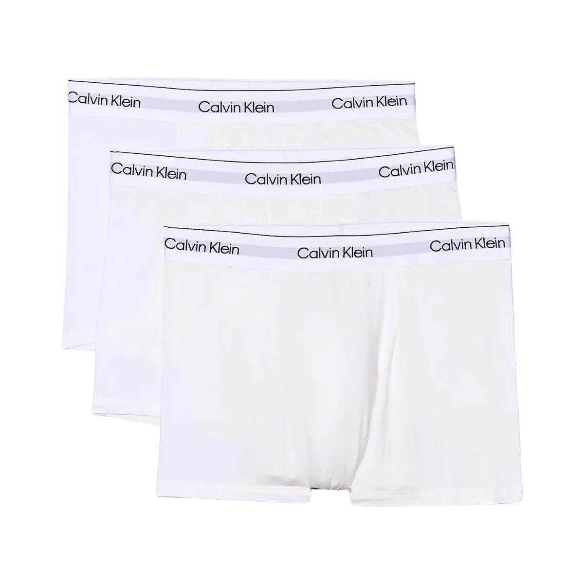 Calvin Klein Relaxed Fit Trunk 3PK White