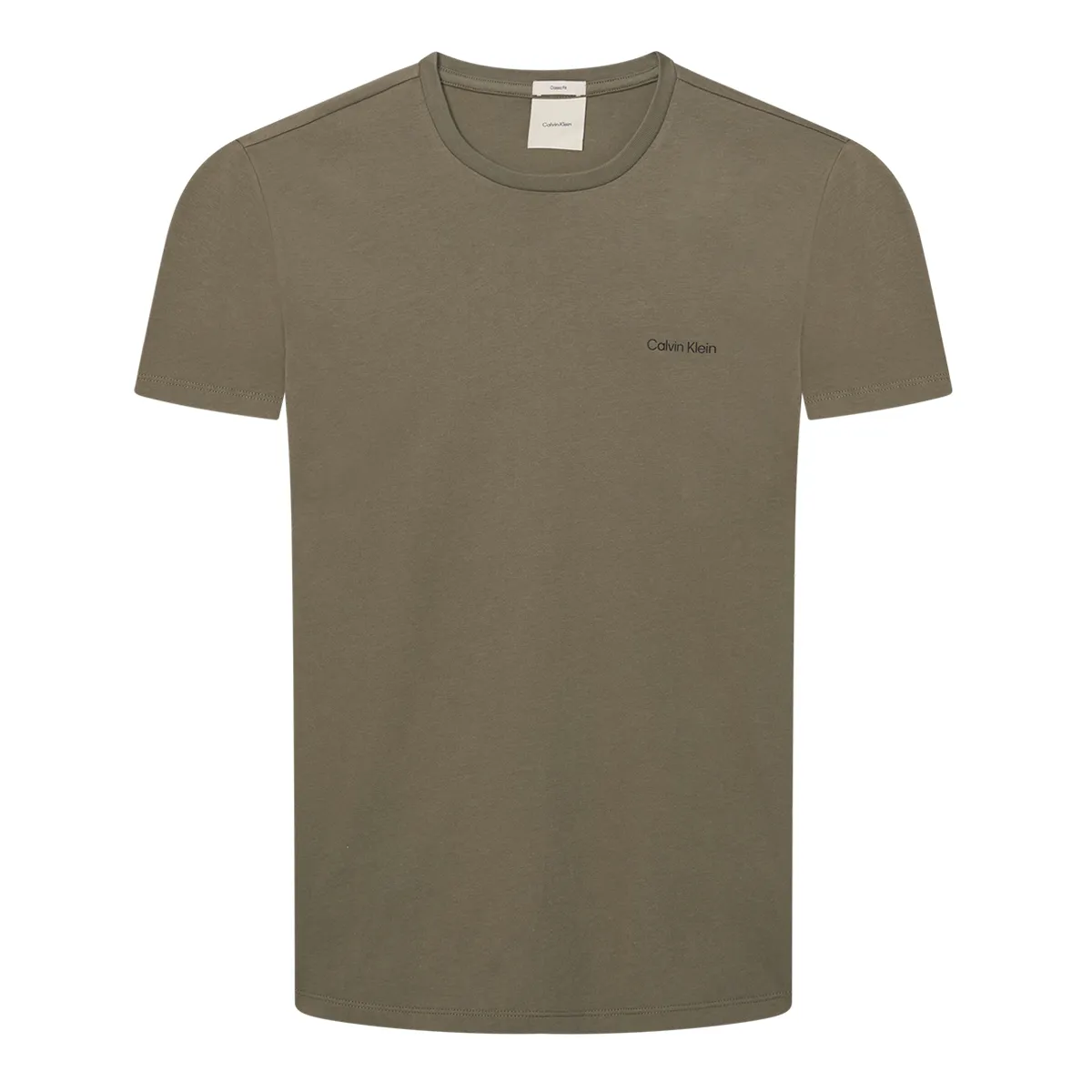 Calvin Klein SS Micro Logo T-Shirt Dusty Green