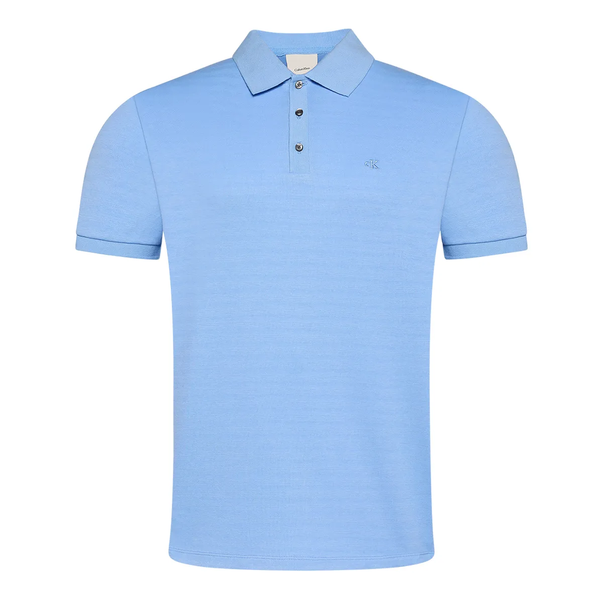 Calvin Klein SS Tonal Stripe Polo Blue Descent