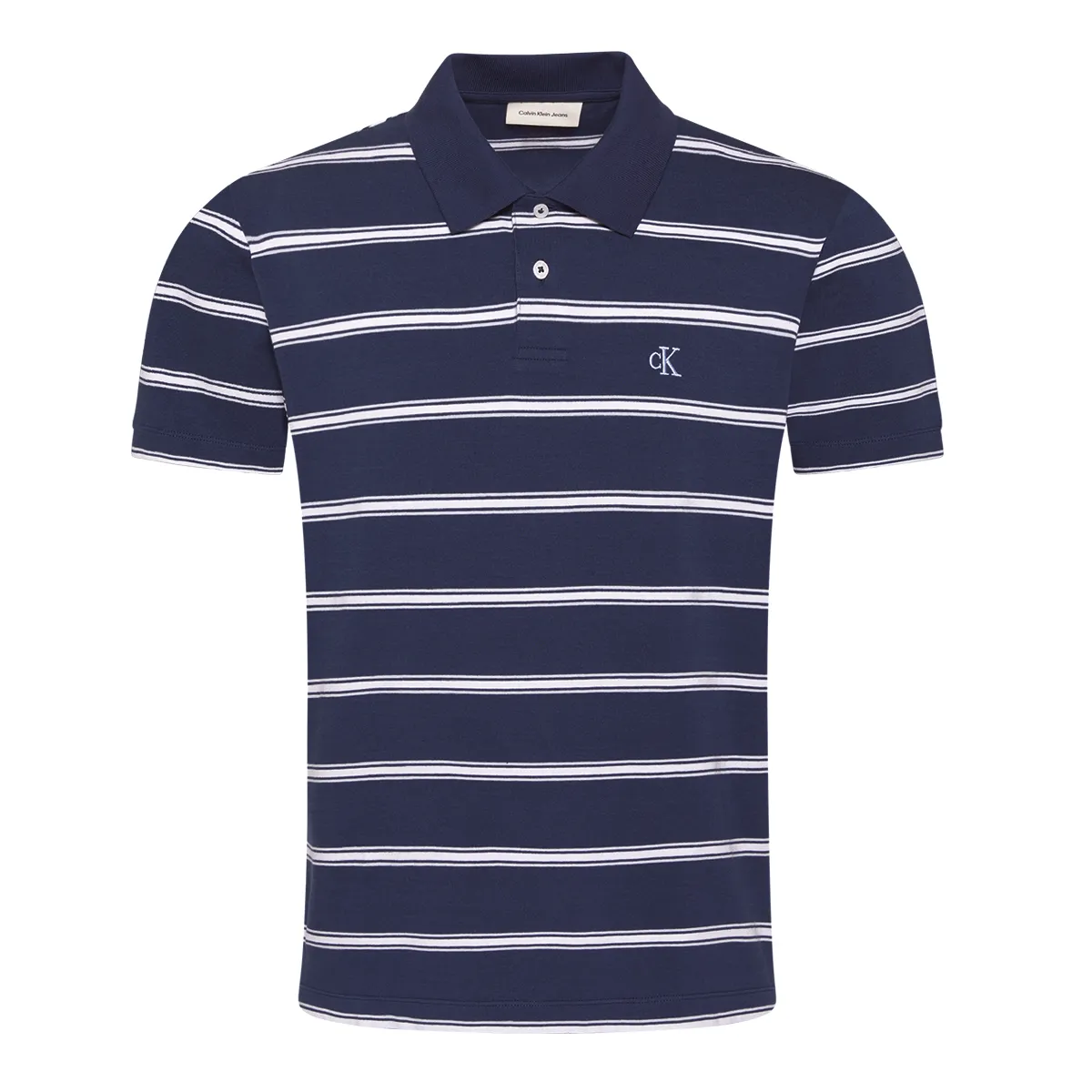 Calvin Klein Jeans SS Stripe Polo Shirt