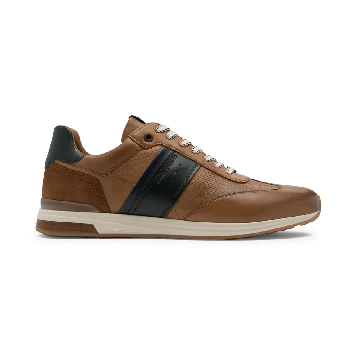 Ambitious Leather Trainer Tan - 81AM