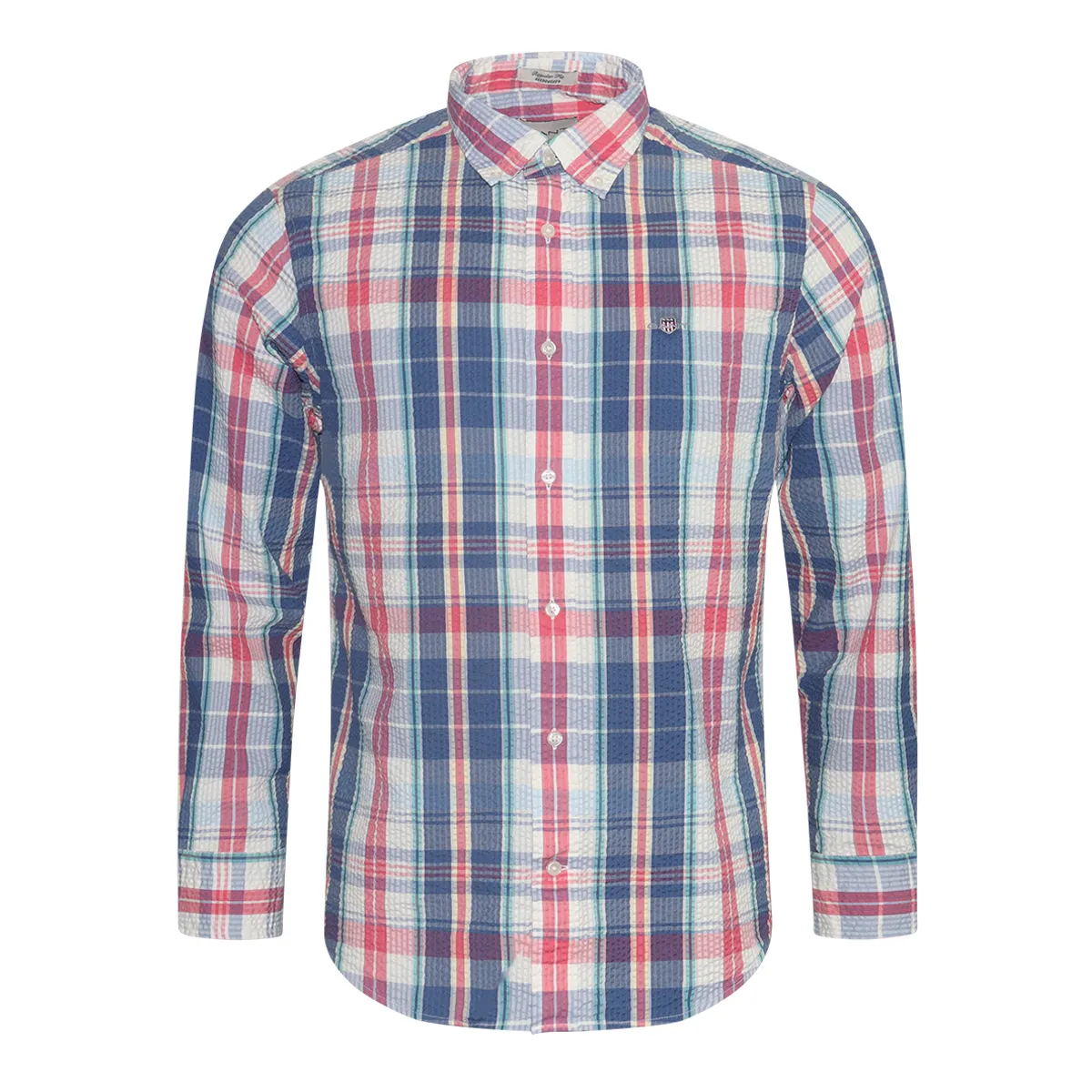 Gant Reg Seersucker Madras Shirt Vintage