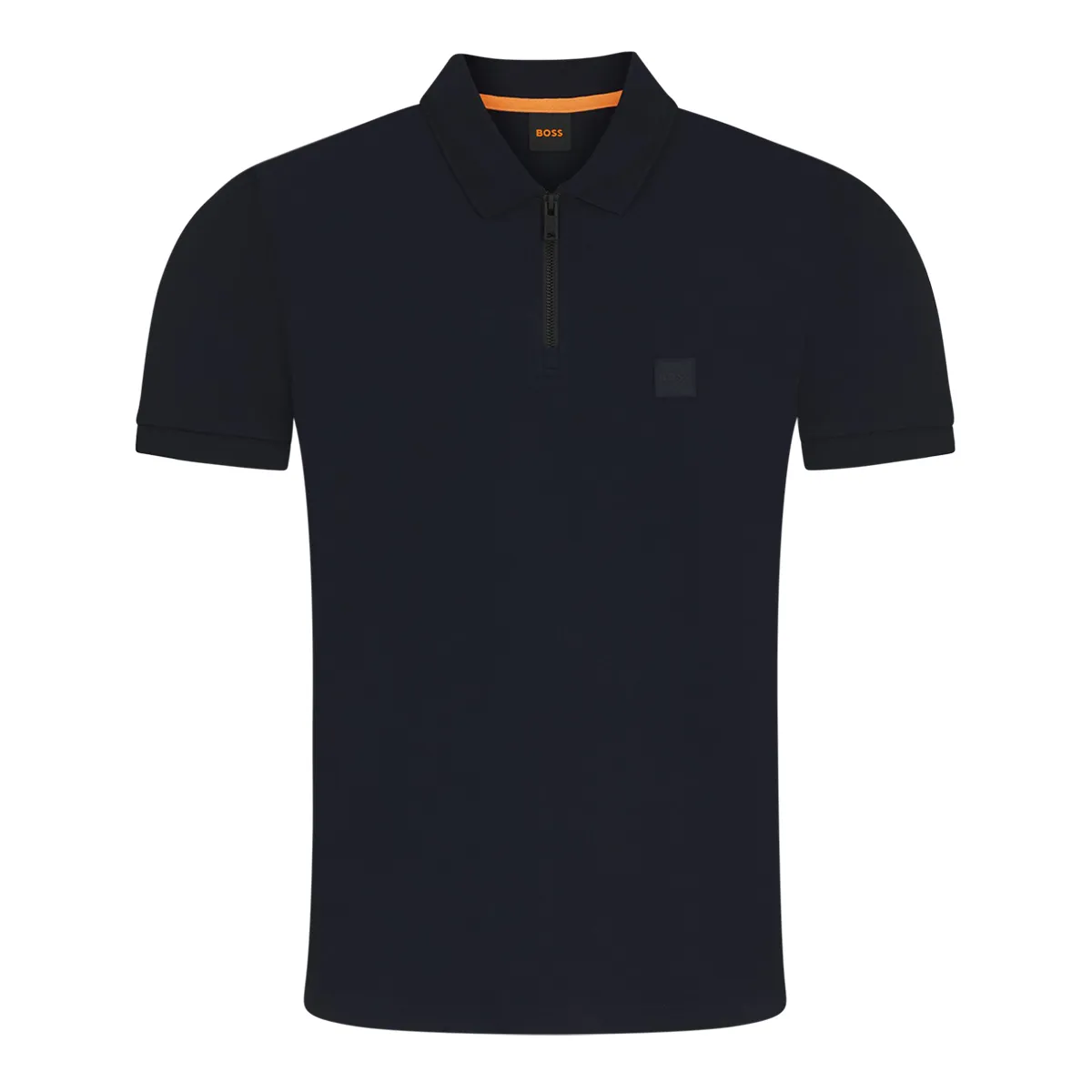 Boss Passerzip Zipped Polo Dark Blue - 404
