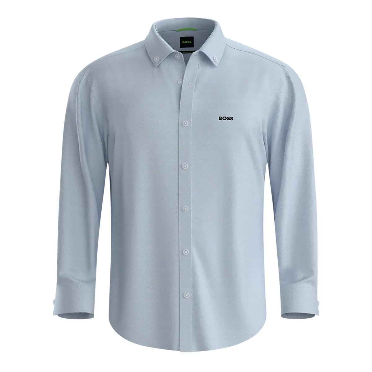 Boss LS ST Motion Shirt Open Blue