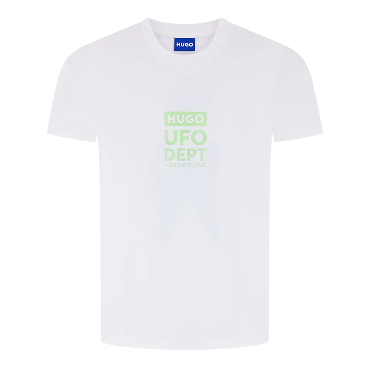Hugo Blue Nufotee T-Shirt White