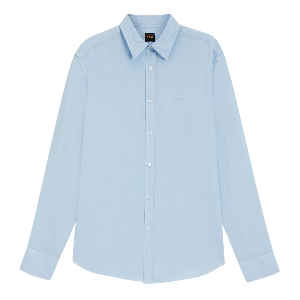 Boss LS Relegant 6 Shirt Open Blue - 460