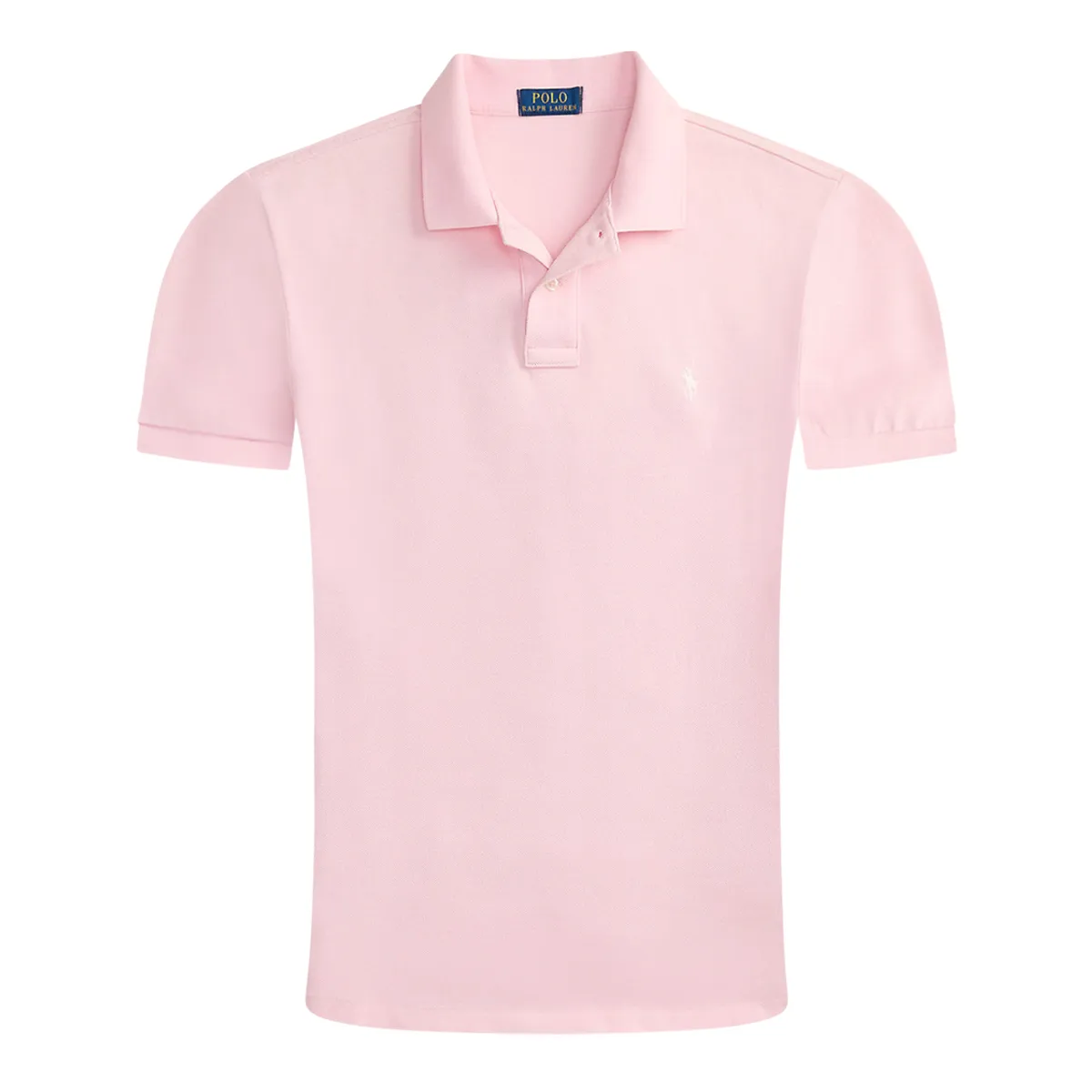 Ralph Lauren SS Small Logo Polo Shirt Pink - 117