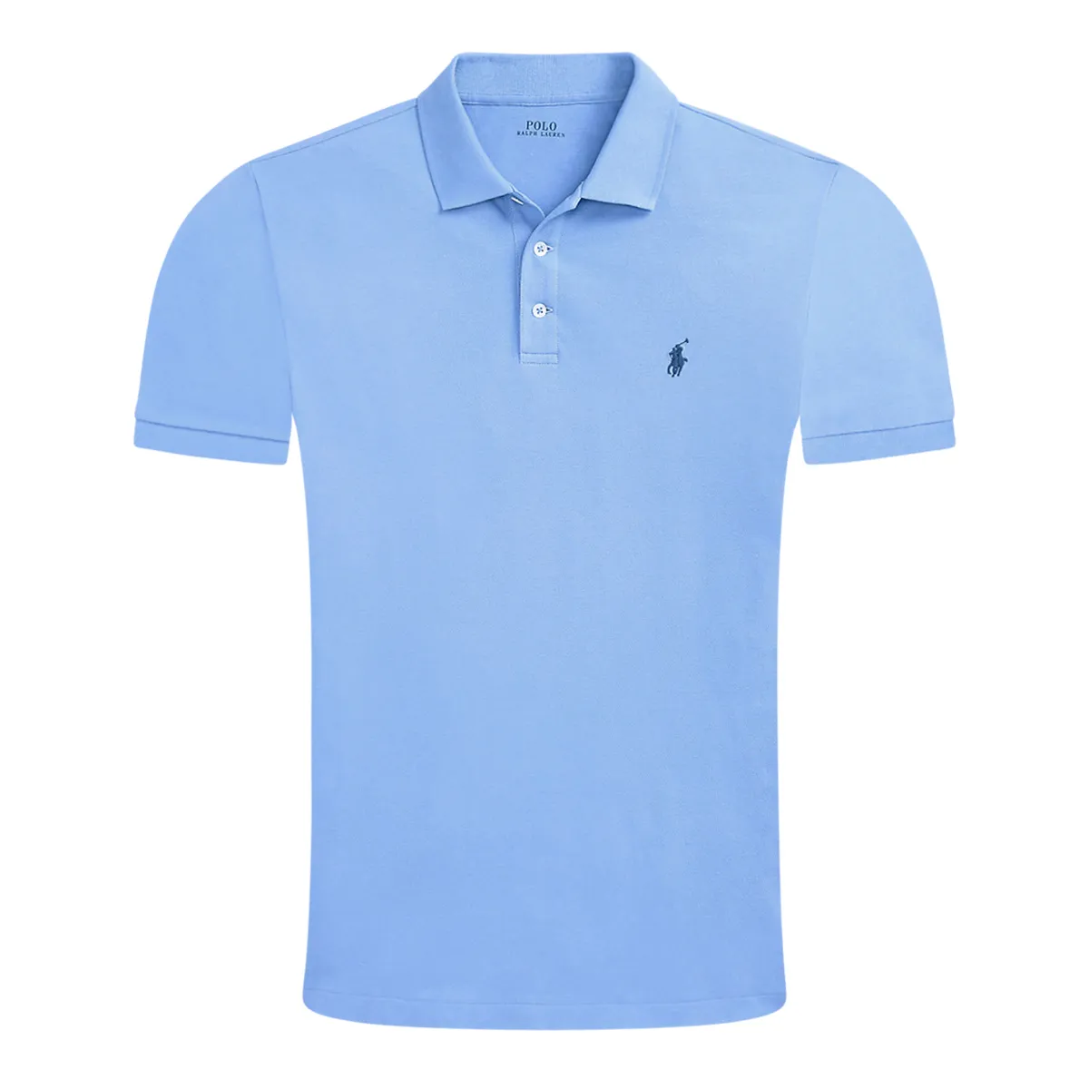 Ralph Lauren SS Small Logo Polo Shirt Blue - 033