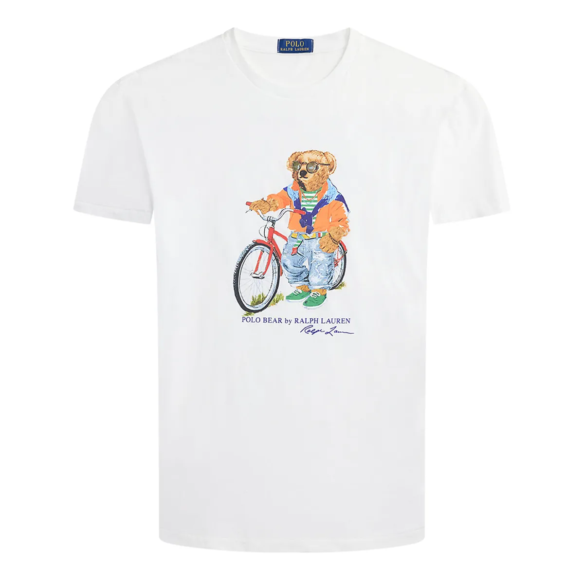 Ralph Lauren SS Teddy Bear Logo T-Shirt White - 002