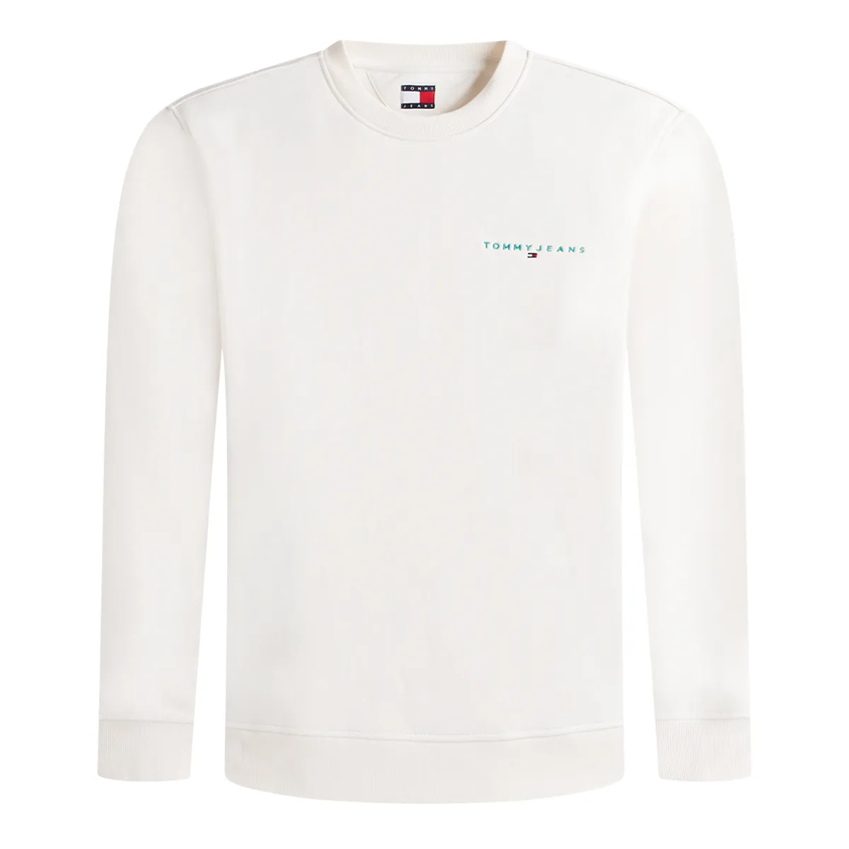 Tommy Jeans Reg Linear CN Sweat Ancient White