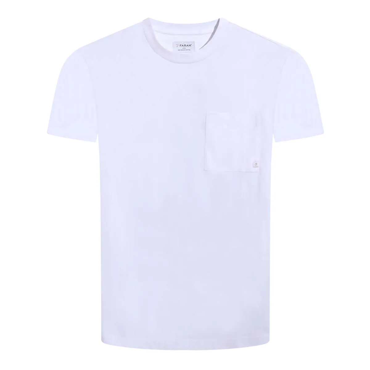 Farah Stacy Box Pocket SS T-Shirt White