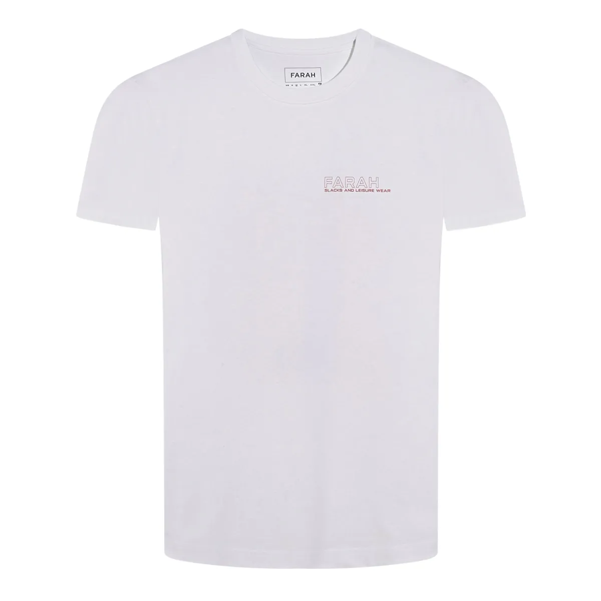 Farah Dante Graphic SS T-Shirt White