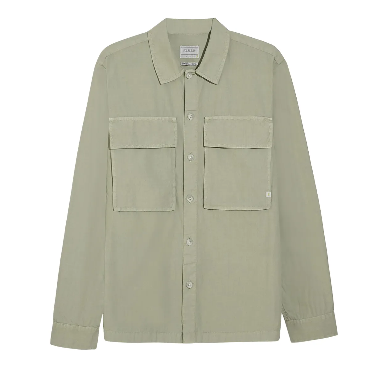 Farah Ralph Overshirt Green Shade
