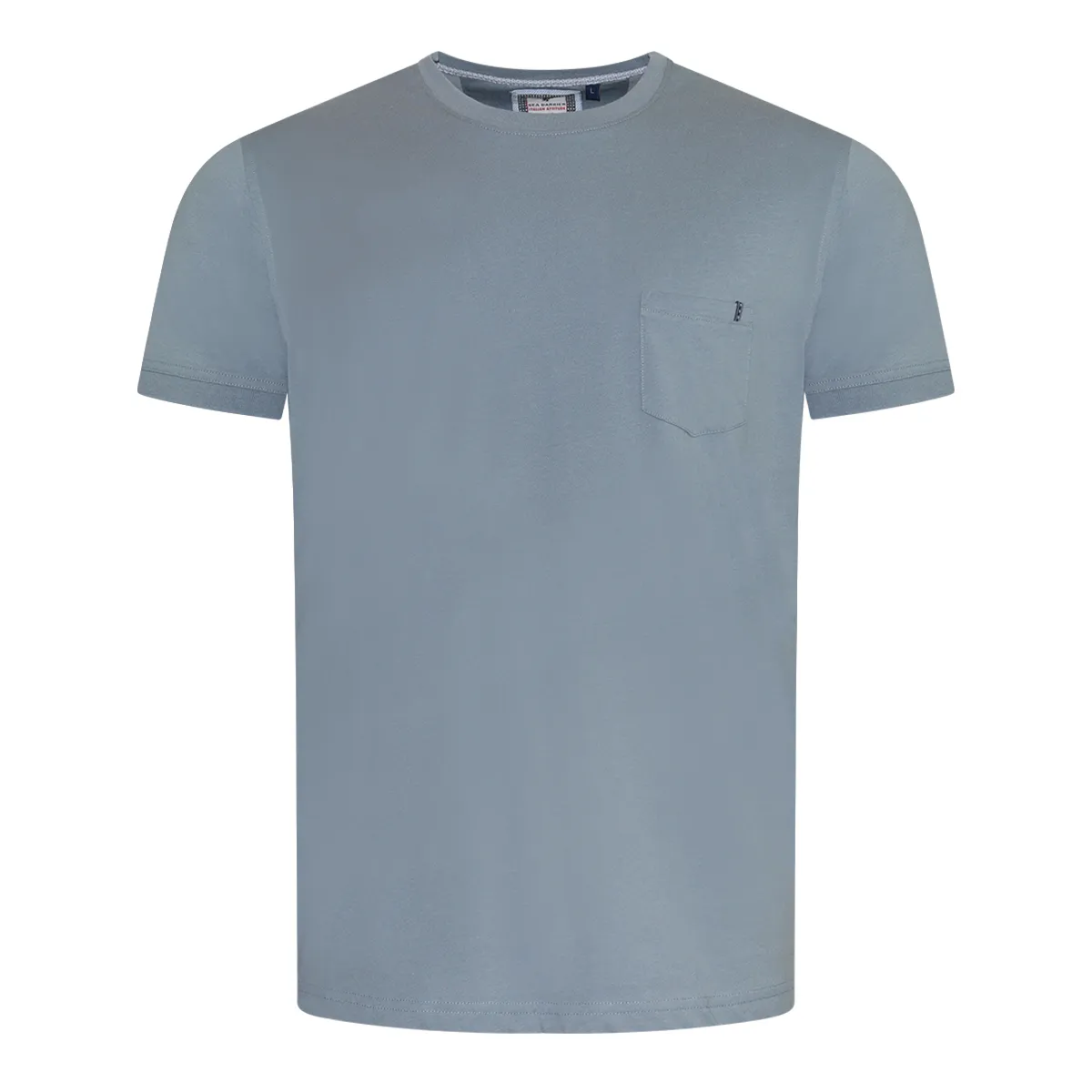 Sea Barrier SS Infur T-Shirt in Light Blue