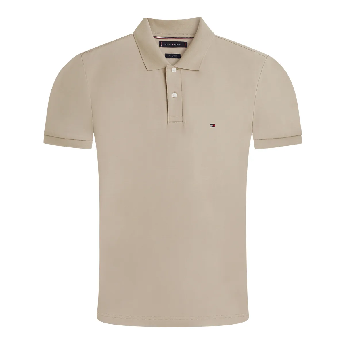 Tommy Hilfiger Liquid Cotton Reg Polo Key Beige