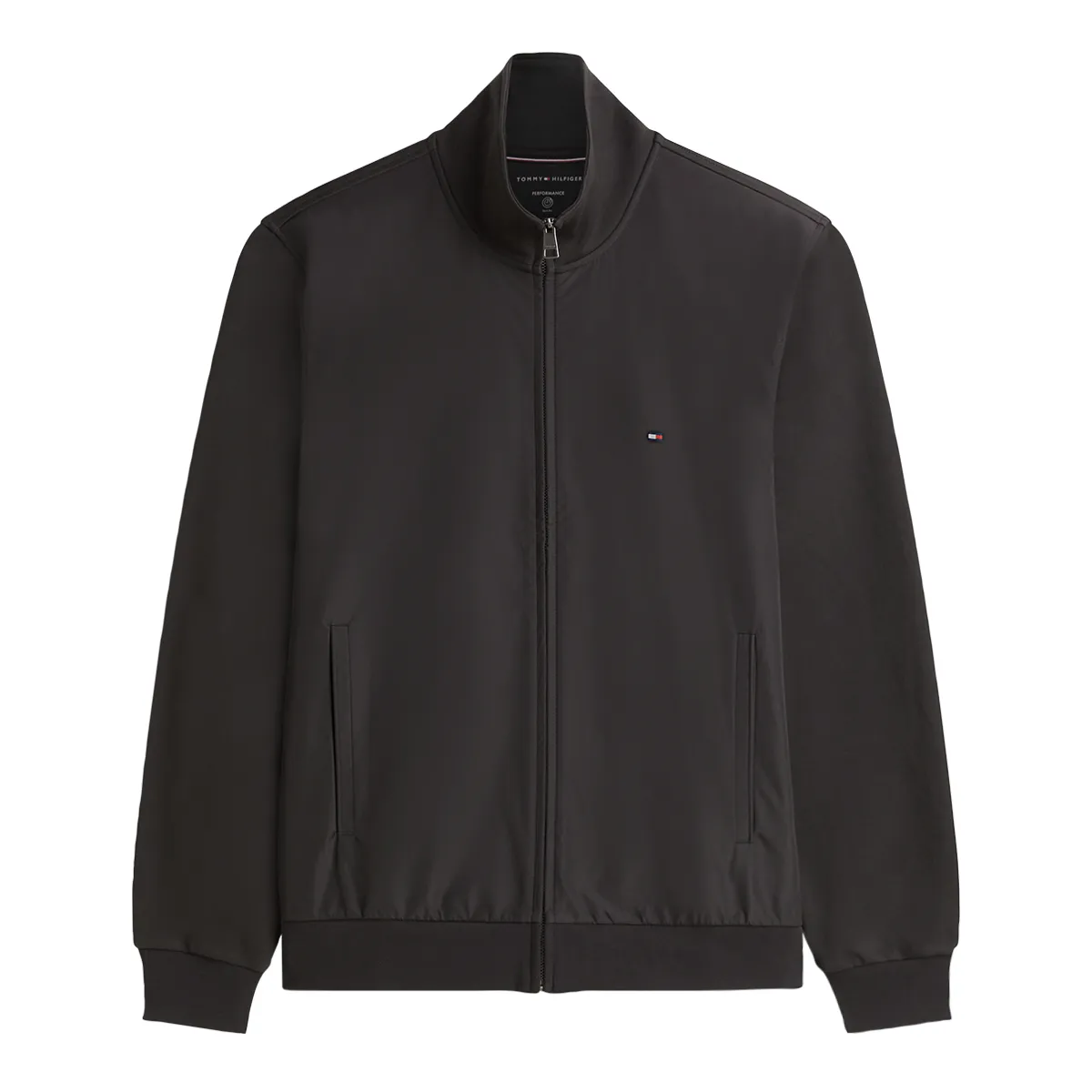 Tommy Hilfiger Ess Techno Full Zip Black - BDS