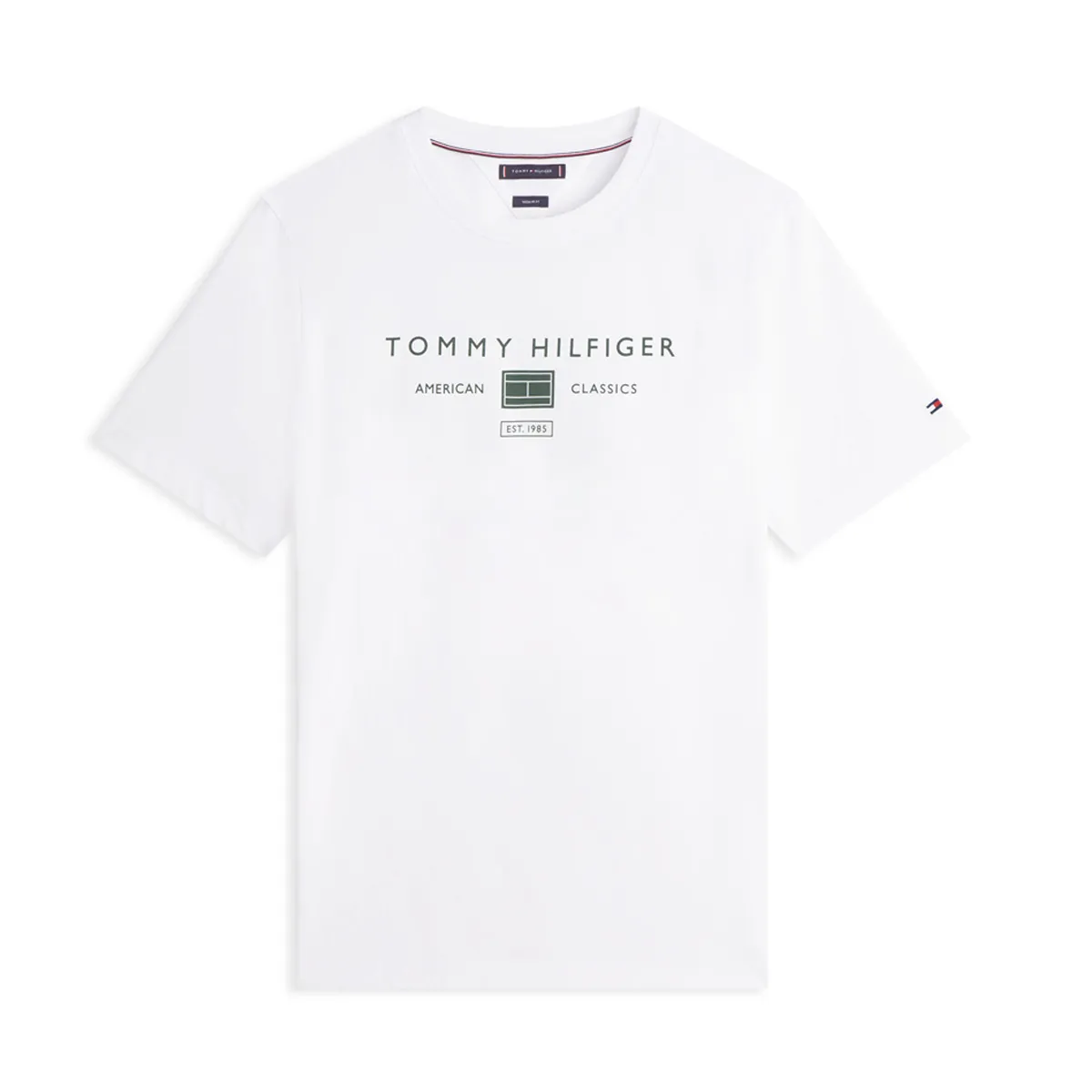 Tommy Hilfiger SS Brand Love T-Shirt White - ybr