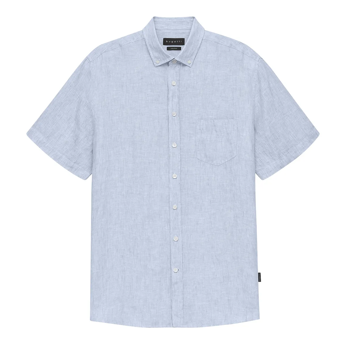 Bugatti SS Pure Linen Shirt Light Blue - 320